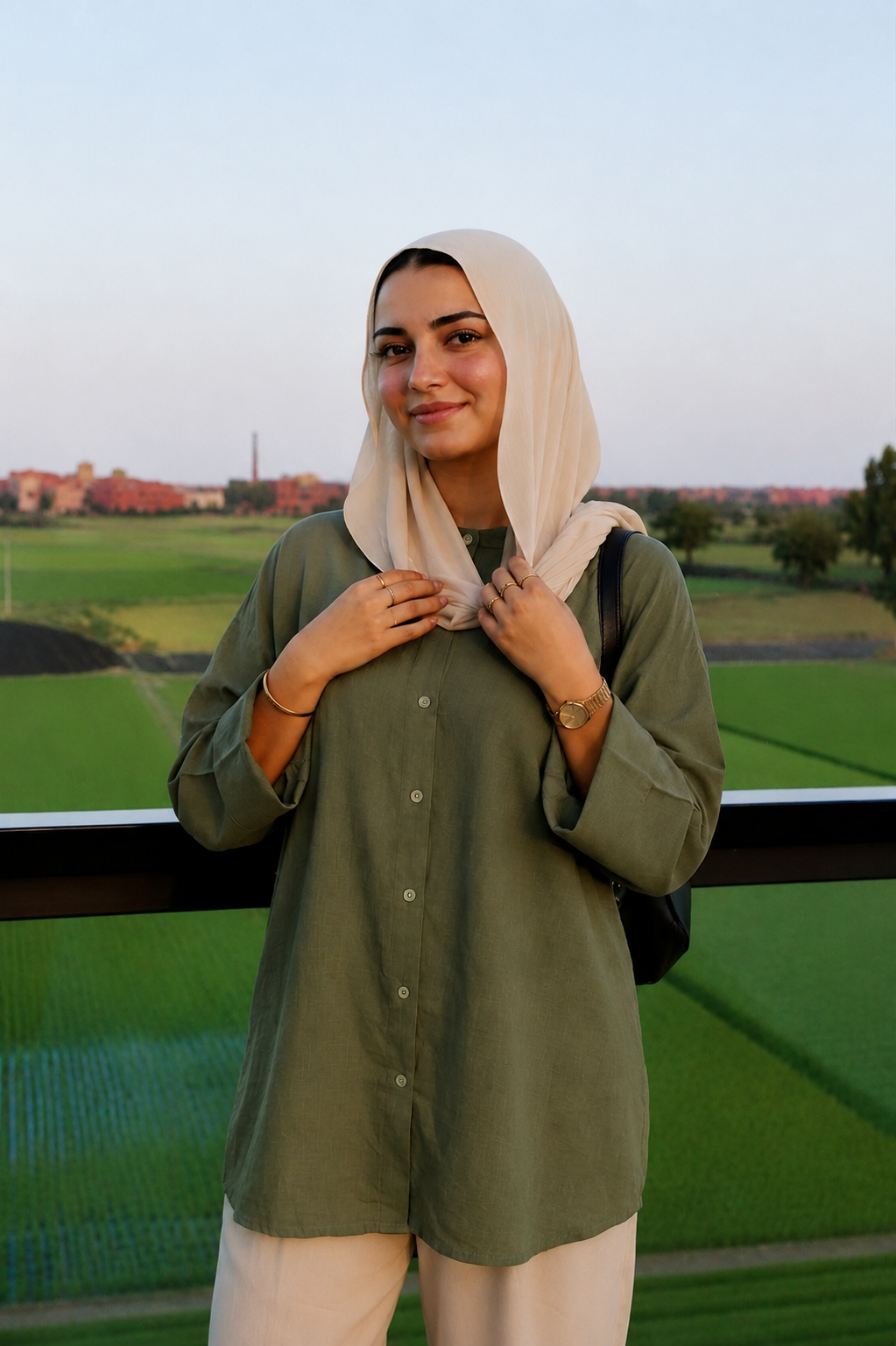 The Tall Fold Shirt in Olive