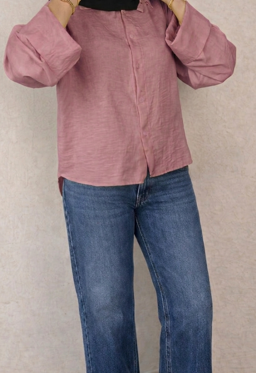 The Fold Shirt in Cashmere