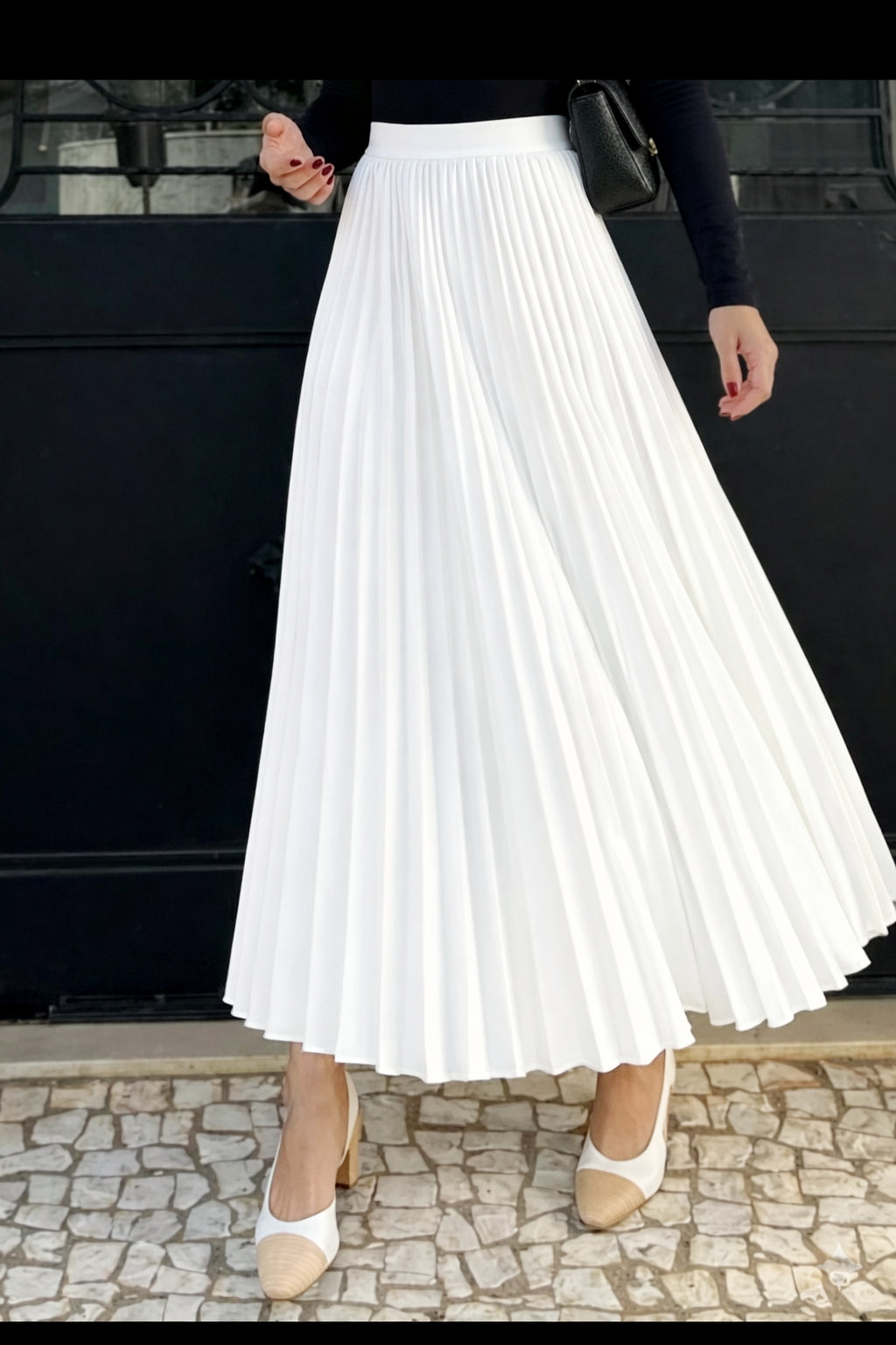 Beleseh Skirt in White