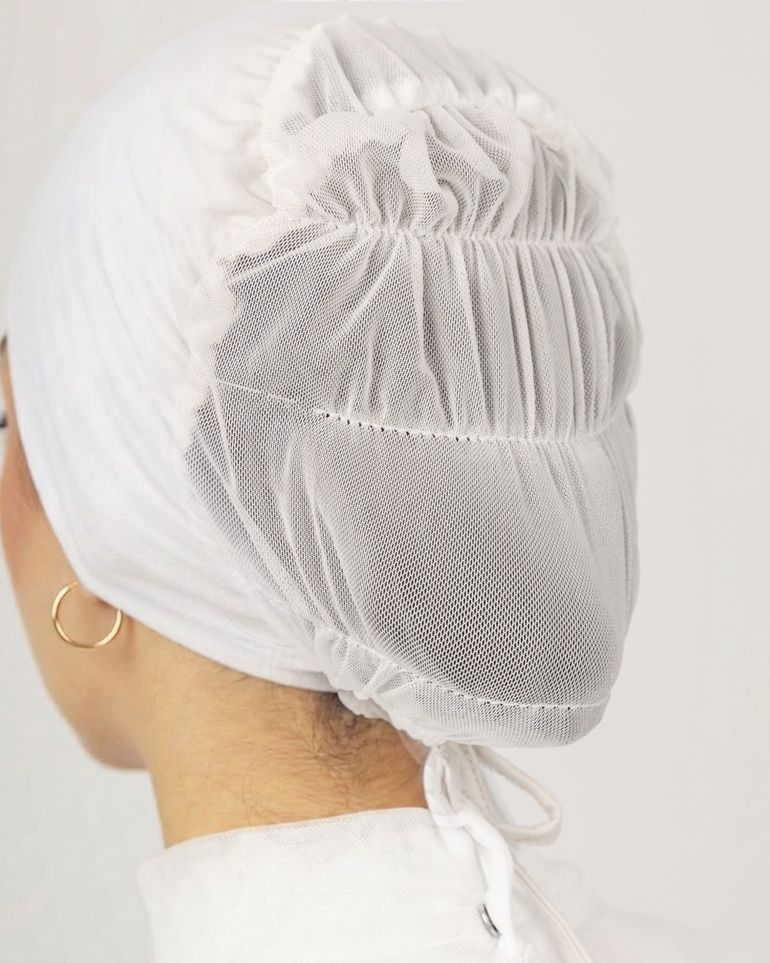 Healthy Hair Bandana in White