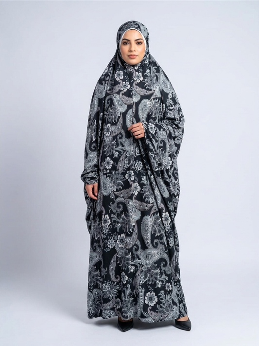 Floral Black Isdal
