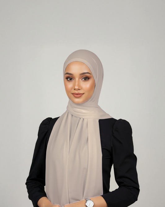 Lycra Duo Veil in biege