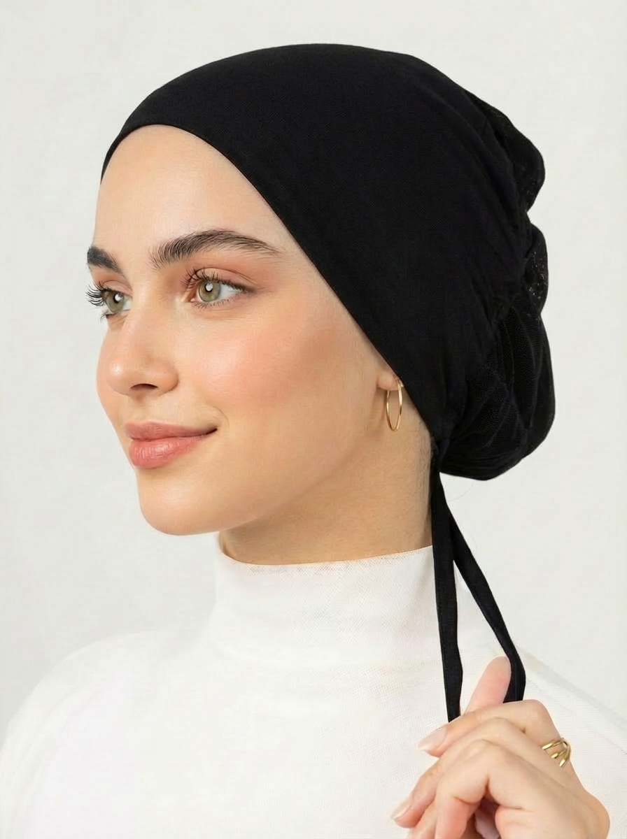 Healthy Hair Bandana in Black