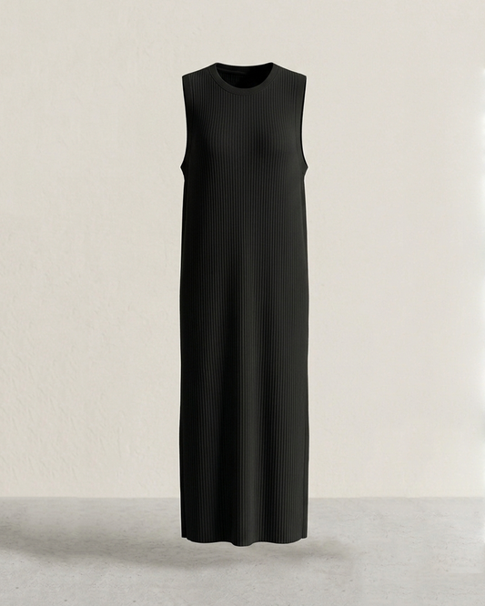 Tall Basic Rib in Black
