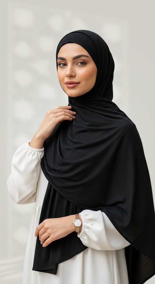 Lycra Duo Veil in black