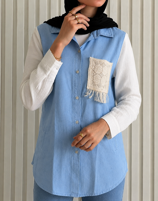 Denim Shirt - Light Blue