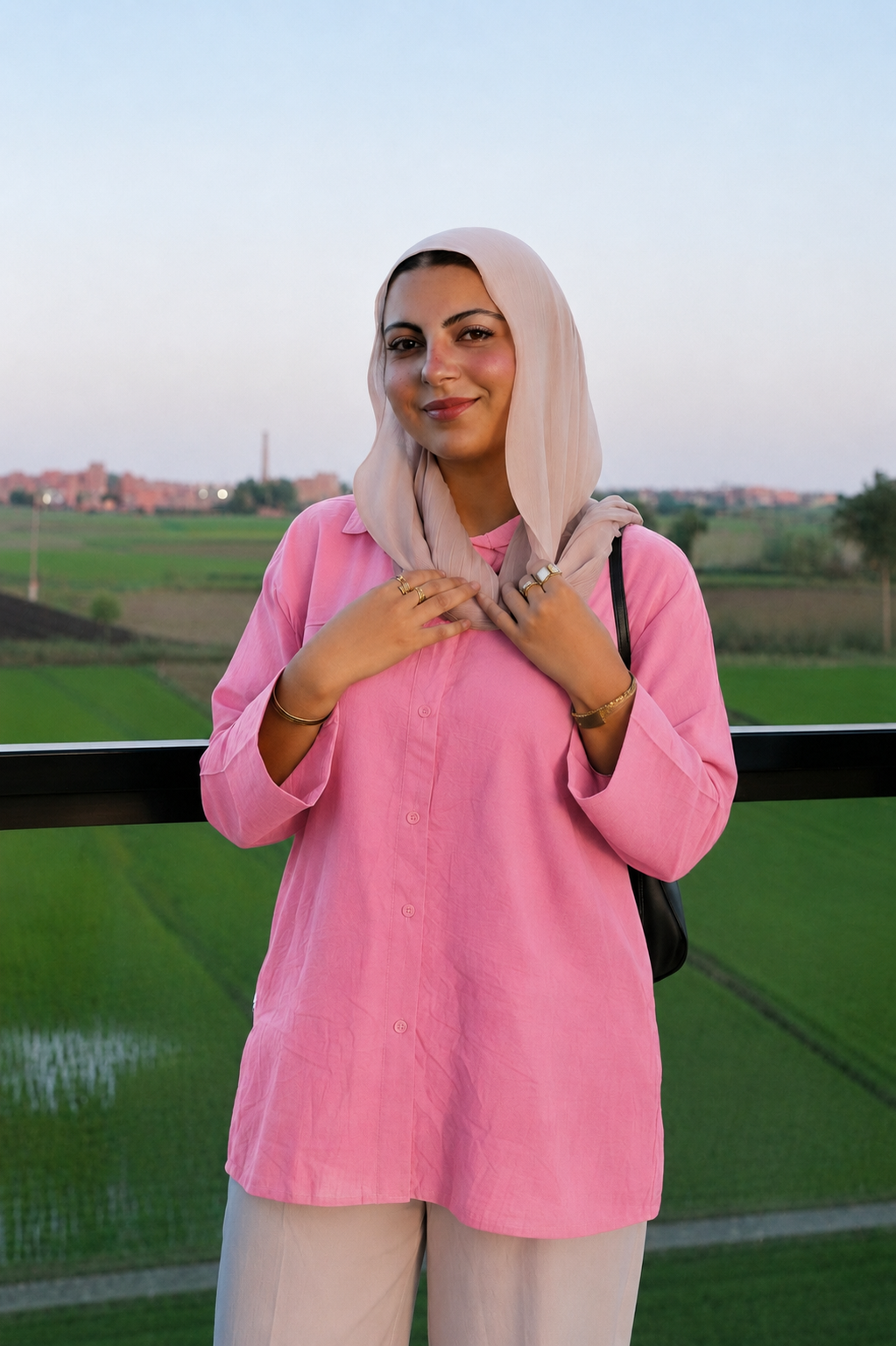 The Tall Fold Shirt in Pink