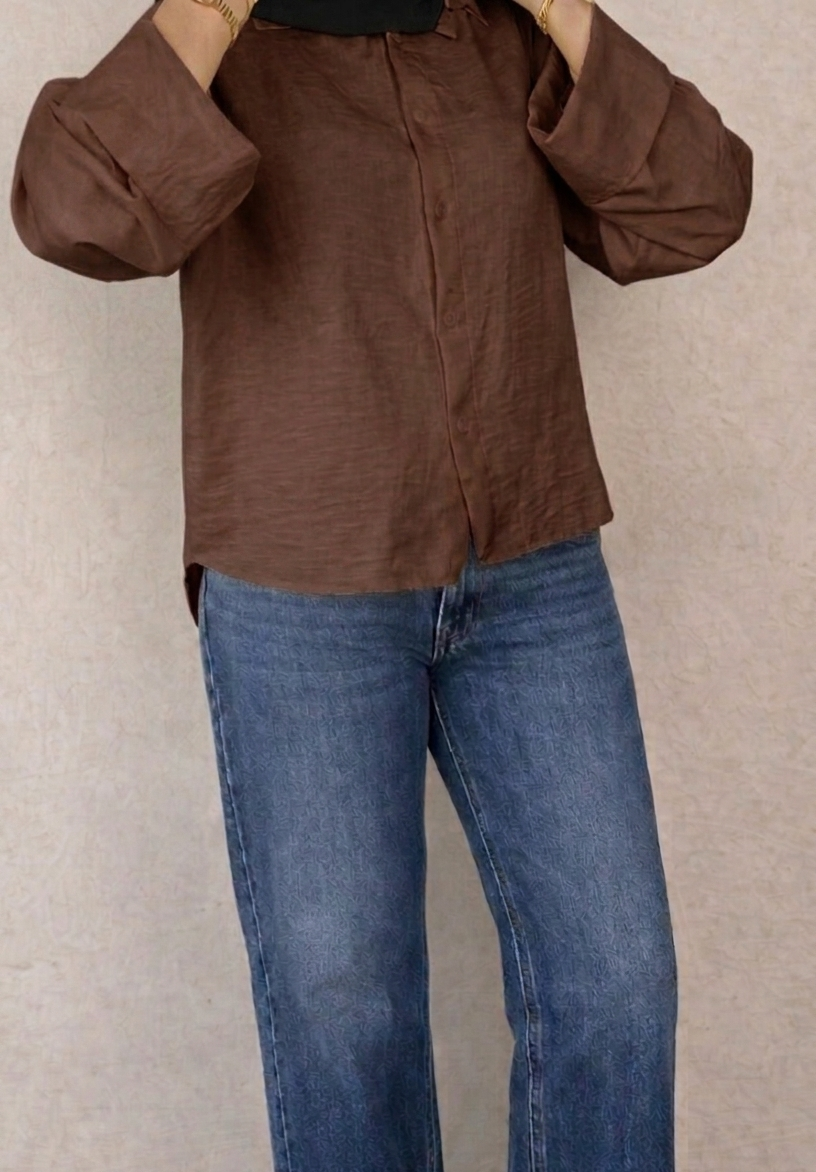 The Fold Shirt in Brawn