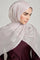 Sparkle Organza  Veil in light Cashmere