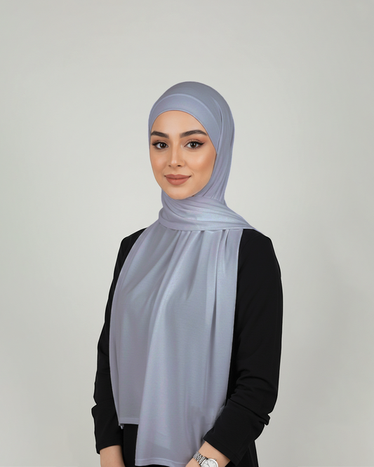 Lycra Duo Veil in light grey