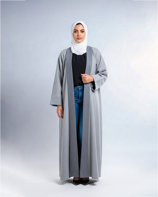 The Easy Fit Cardigan in Gray