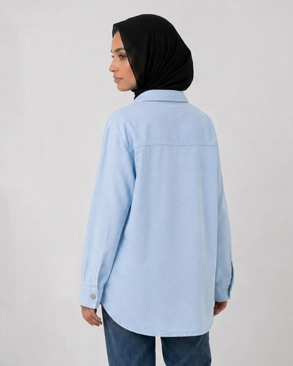 Denim Overshirt -Large