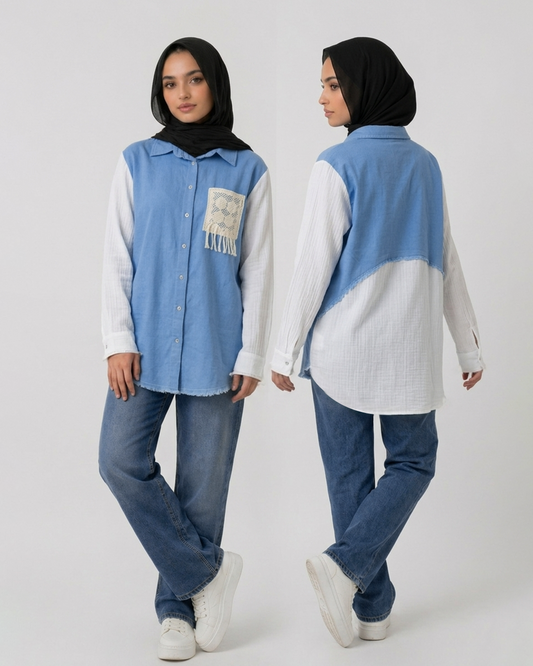 Denim Shirt - Light Blue