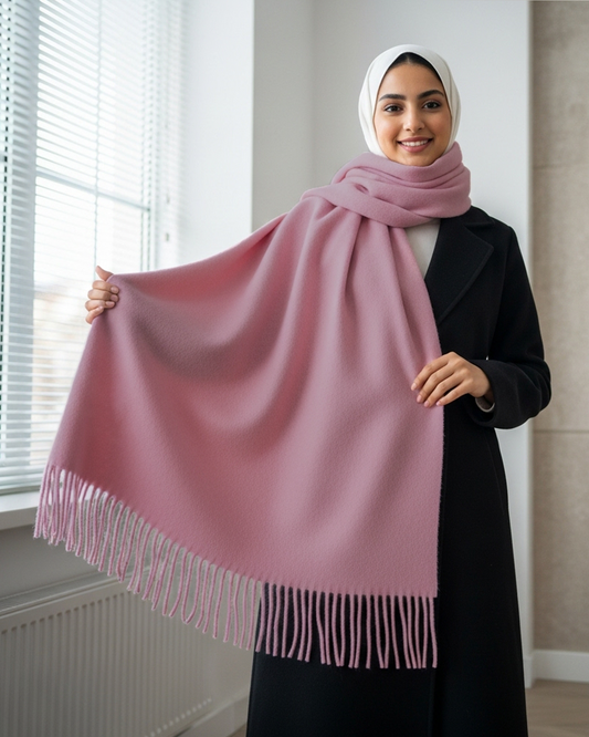 Safya Winter shawl in Cashmere