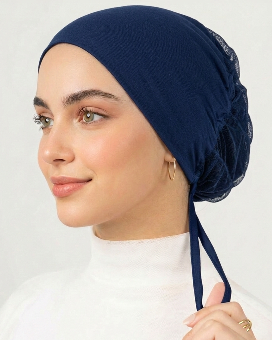 Healthy Hair Bandana in Dark Black