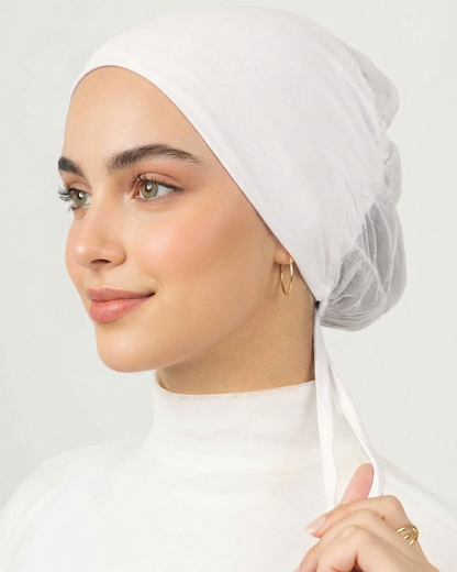 Healthy Hair Bandana in off White