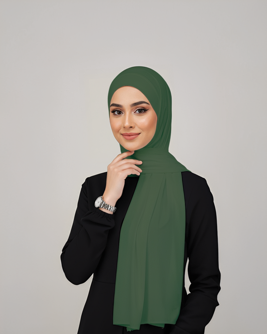 Lycra Duo Veil in olive
