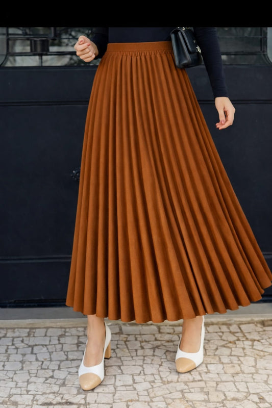 Beleseh  Skirt in Camel