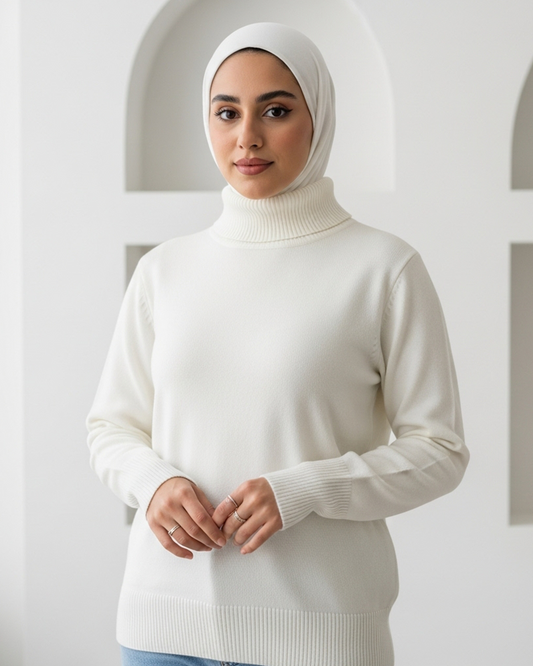 Basic High Cool in Off White