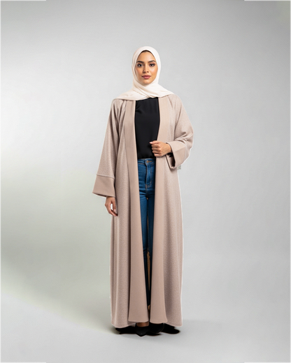 The Easy Fit Cardigan in light cream Beige